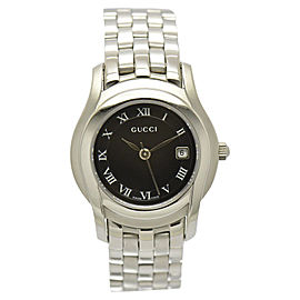 Gucci 5500L Date Stainless Steel 27mm Watch