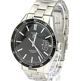 TAG HEUER Carrera Calibre 5 Steel Automatic Mens Watch WV211M LXGoodsLE-167