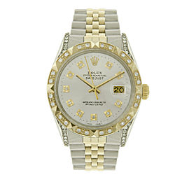 Rolex Datejust 16013 18K Yellow Gold and Stainless Steel 36mm Mens Watch