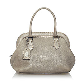 Fendi Selleria Leather Handbag