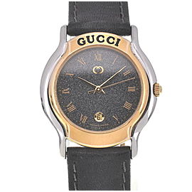 GUCCI SS Gold Plated Quartz Watch LXGJHW-520