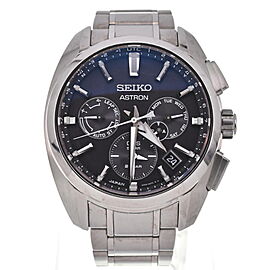 Seiko Astron Titanium/Titanium Solar Powered Radio Watch