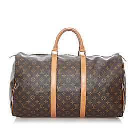 Louis Vuitton Monogram Keepall 50