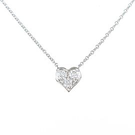 TIFFANY & Co 950 Platinum sentimental Necklace LXGYMK-184