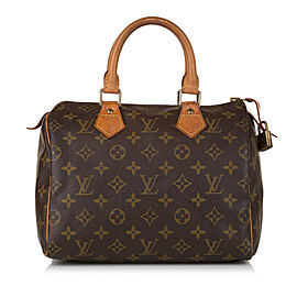 Louis Vuitton Monogram Speedy 25