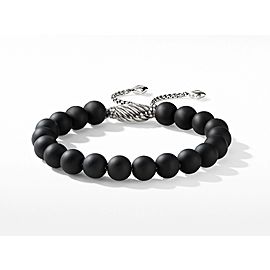 David Yurman Spiritual Bead Bracelet with Matte Black Onyx