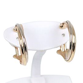 CARTIER Tri-Color Gold Trinity Earring LXNK-1101