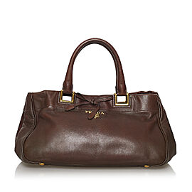 Prada Vitello Shine Satchel