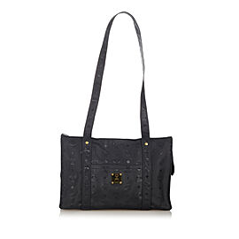 MCM Visetos Nylon Shoulder Bag