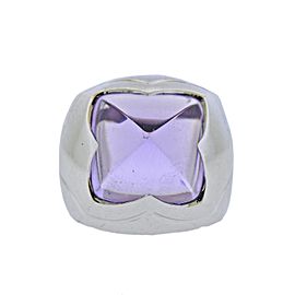 Bulgari Pyramide Amethyst Gold Ring