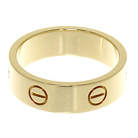 Cartier Love 18K Yellow Gold Ring Size 8.75