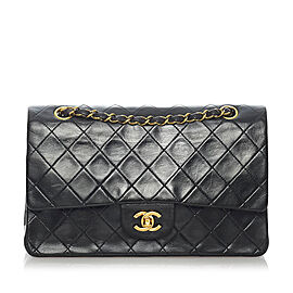 Chanel Medium Classic Lambskin Leather Double Flap Bag