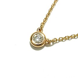 TIFFANY&Co. 18K Pink Gold Necklace LXJG-319