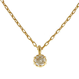 agete 18K Yellow Gold Necklace LXKG-722