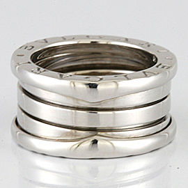 BVLGARI 18K white Gold Ring US4, EU47 LXKG-756