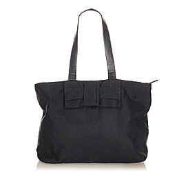 Prada Canapa Tessuto Tote Bag