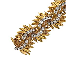 1960s Diamond Gold Bracelet