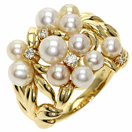 TASAKI 18k Yellow Gold Pearl Ring LXGQJ-567