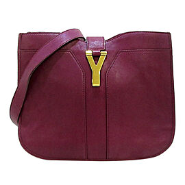 YSL Cabas Chyc Ligne Leather Crossbody Bag