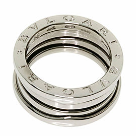 BVLGARI 18K white Gold Ring US