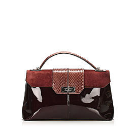 Patent Leather Satchel