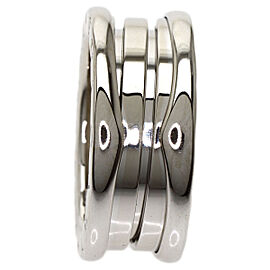 BVLGARI 18K White Gold B.zero1 Ring US 5.25 QJLXG-1382