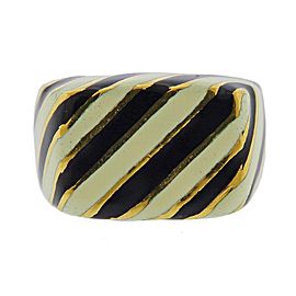 David Webb Ruby Diamond Enamel Gold Zebra Brooch Pin