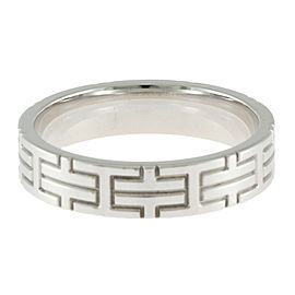 HERMES 18k White Gold Ring LXKG-621