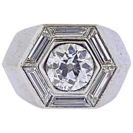 Cartier Platinum Diamond Ring