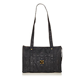 MCM Visetos Nylon Shoulder Bag