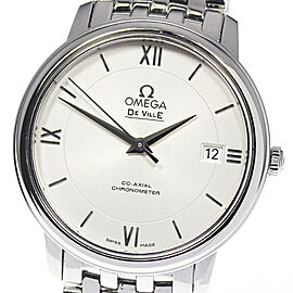 OMEGA De Ville Prestige Stainless Steel/SS Automatic Watch Skyclr-1295