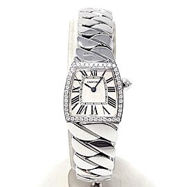 CARTIER LA DONA Quartz 28mm Steel ~1TCW Diamond Watch