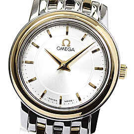 OMEGA De Ville Prestige Stainless Steel/YG/SS/YG Quartz Watch Skyclr-1315