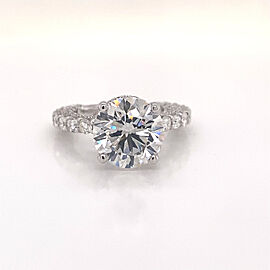 7 Carat Lab Grown Diamond Engagement Ring IGI Certified