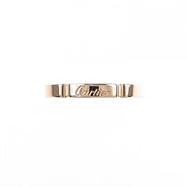 Cartier 18k Pink Gold Maillon Panthere Ring US 4.75 LXGKM-27