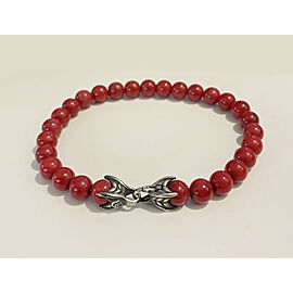 David Yurman Spiritual Beads Bracelet with Red Coral