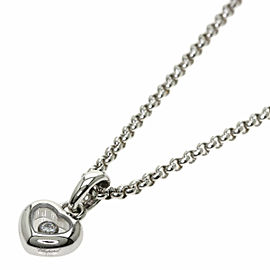 Chopard 18K white Gold Happy diamond Necklace LXGQJ-886