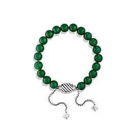 David Yurman Spiritual Bead Bracelet with Green Onyx