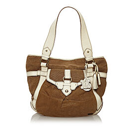 Celine Canvas Handbag