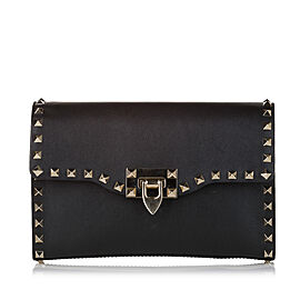 Valentino Rockstud Leather Crossbody Bag