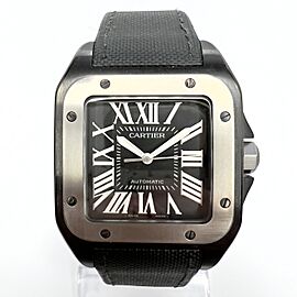 CARTIER SANTOS 100 Automatic 38mm Titanium/Steel Watch