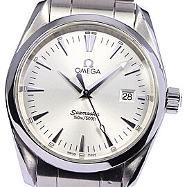 OMEGA Seamaster Stainless Steel/SS Quartz Watch Skyclr