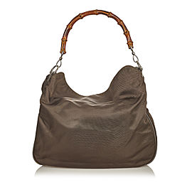 Bamboo Nylon Handbag