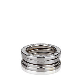 Bulgari 18K White Gold B.Zero1 Two Band Ring