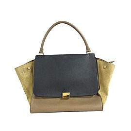 Celine Medium Trapeze Leather Handbag