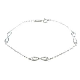 TIFFANY & Co 925 Silver Infinity Bracelet LXGKM-114