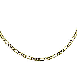 Figaro 14K Yellow Gold Chain Necklace