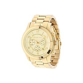 Michael Kors Gold Tone Stainless Steel Mens Watch