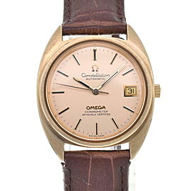 OMEGA Constellation Chronometer gold Dial Automatic Watch LXGJHW-109