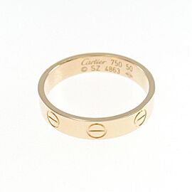 Cartier Mini Love 18k Pink Gold Ring